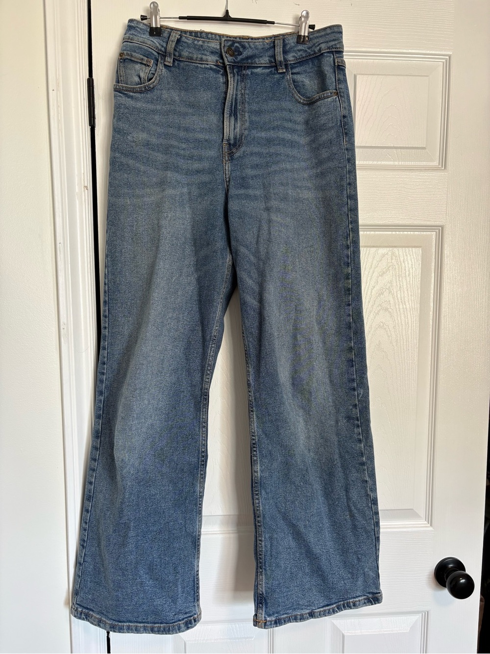 Guess Women's Wide-Leg Jeans - Light Blue Wash